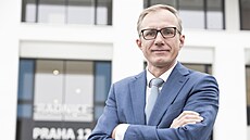 Starosta Prahy 12 Vojt�ch Kos se t�í na tramvaje v Novodvorské, dopravu v...