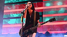Brian Molko z kapely Placebo
