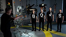 Kapela Tata Bojs p�i natá�ení dokumentu