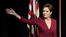 Republikánská kandidátka na guvernérku Arizony Kari Lakeová (9. listopadu 2022)
