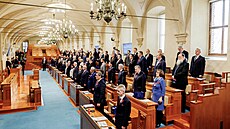 Ustavující schze Senátu 2. 11. 2022