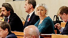 Daniela Ková�ová na ustavující sch�zi Senátu 2. 11. 2022