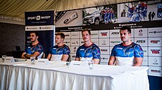 Posádka �ty�bobu ve slo�ení zleva Jáchym Procházka, Dominik Záleský, Dominik...