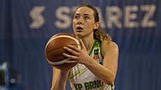 Aneka Kopecká v dresu KP Brno