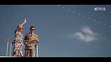 Elizabeth Debicki a Dominic West jako Diana a Charles v páté �ad� seriálu Koruna