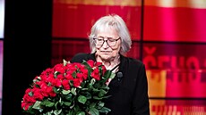 Marta Kubiová v poadu 7 pád Honzy Ddka (1. listopadu 2022)