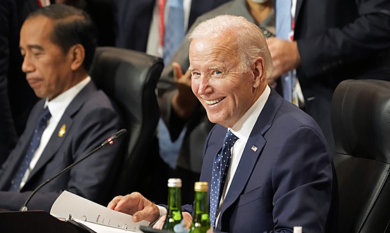 Americký prezident Joe Biden slaví osmdesátiny (15. listopadu 2022)