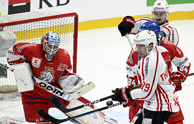 Česko - Švýcarsko 2:3P. Prohra na závěr turnaje, rozhodla Košťálkova chyba