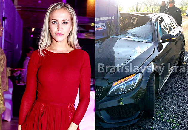 Nela Slováková měla autonehodu, ve svém luxusním voze narazila do kamionu