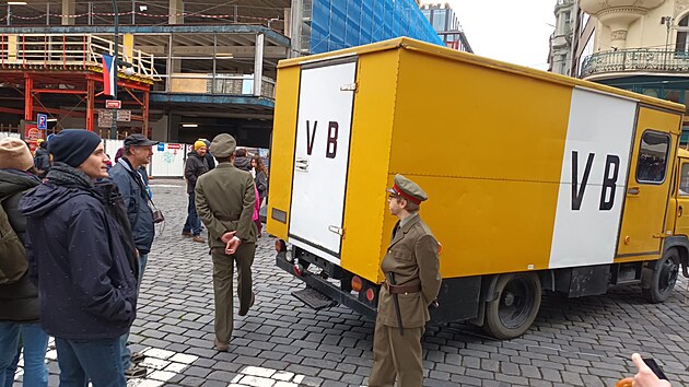 Oslavy 33.výroí Sametové revoluce v centru Prahy