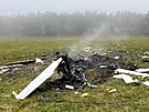 Na eskolipsku havarovalo mal letadlo, zemel jeden lovk. (12. listopadu...
