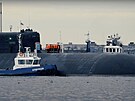 Ruská jaderná ponorka K-329 Belgorod (30. záí 2022)
