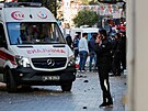 Na istanbulském bulváru Istiklal Caddesi (Tída nezávislosti) dolo k výbuchu....