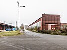 V are�lu �KD na okraji Hradce Kr�lov� se bouraj� star� haly a stav� se zde nov�.