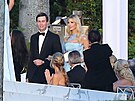 Na svatb Tiffany Trumpové a Michaela Boulose nechybla ani Ivanka Trumpová s...