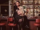 Kristýna erná a Roman ebrle pi focení pro magazín Playboy (2022)