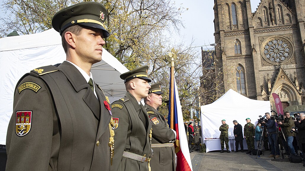Den válečných veteránů, 11. listopadu 2022, Praha.