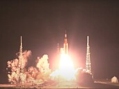 Start rakety SLS s lodí Orion k misi Artemis I