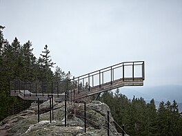 Na Li�ku je hezký výhled z malé lávky, která stojí nedaleko spole�n� s...