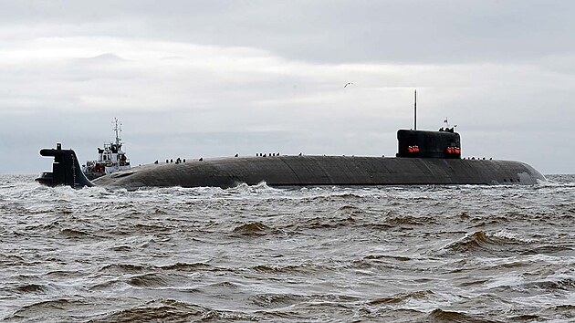 Rusk jadern ponorka K-329 Belgorod (3. jna 2022)