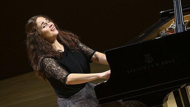 Rusk pianistka Anna Vinnickaja na Klavrnm festivalu Rudolfa Firkunho