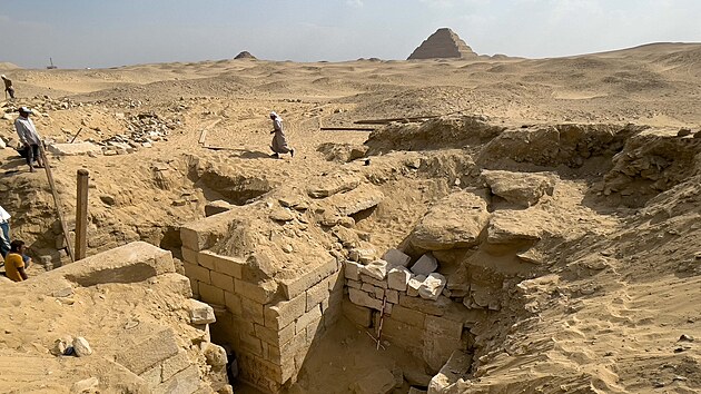 Ptahepsesova hrobka vsevern Sakke je severn od slavn Stupovit pyramidy, kter je vEgypt nejstar a pat nemn slavnmu panovnkovi Doserovi.