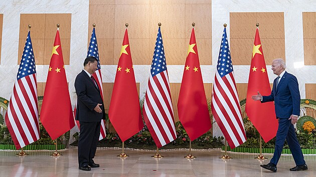 Joe Biden se se�el se Si �in-pchingem. (14. listopadu 2022)