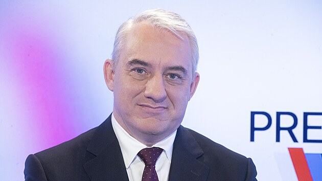 Hostem poadu Rozstel je kandidt na prezidenta a pedseda MKOS Josef Stedula. (16. listopadu 2022)