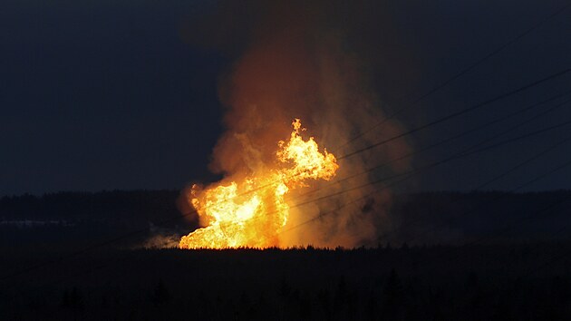 V Rusku explodoval plynovod. (19. listopadu 2022)