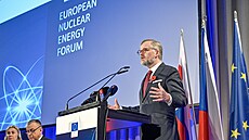 Premiér Petr Fiala na zahájení Evropského jaderného fóra (11. listopadu 2022)