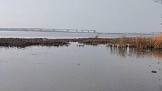 V Chersonské oblasti se zřítil Antonivský most přes řeku Dněpr. (11. listopadu...