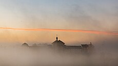 Na snímku pohled na hospital Kuks (13. listopadu 2022)