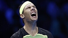 �pan�l Rafael Nadal smutní na Turnaji mistr�.