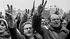 Generální stávka v Plzni v roce 1989