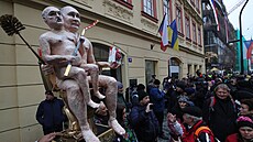 Oslavy výroí zaátku Sametové revoluce na Národní tíd v Praze (17. listopadu...