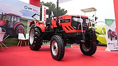 Nový model traktoru s názvem VST Zetor byl nedávno pedstaven na indickém...