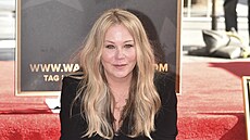 Christina Applegate na odhalení hvzdy na hollywoodském chodníku slávy (Los...