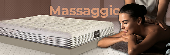 Matrace Massaggio vás bude během spánku jemně masírovat