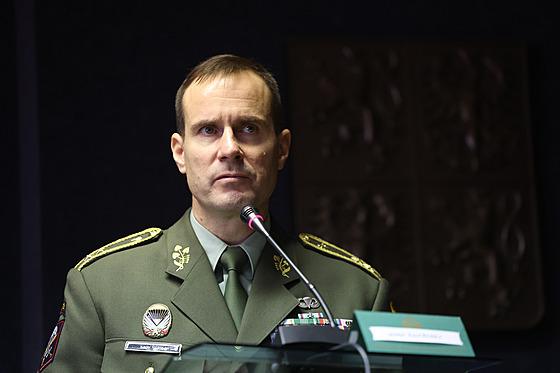 Náelník generálního tábu Karel ehka. (22. listopadu 2022)
