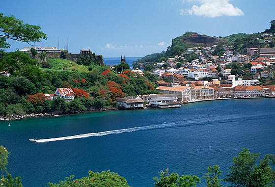 Hlavní město Grenady St. George's (6. listopadu 2009)