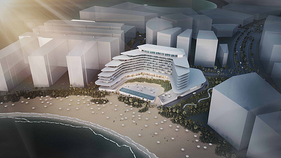 Hotelový komplex Sun Beach Hotel Resort na ostrov Al Marjan