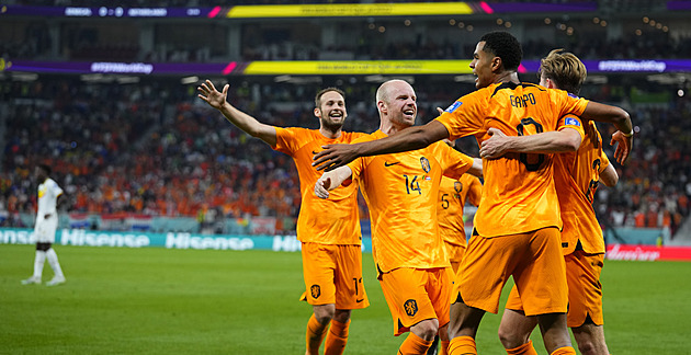 Senegal - Nizozemsko 0:2, vysvobození v závěru, hlavou rozhodl Gakpo