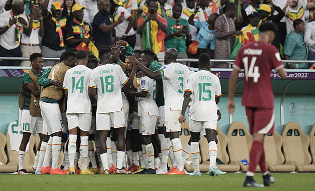 Katar - Senegal 1:3, domácí měli naději jen chvíli, pak rozhodl Dieng