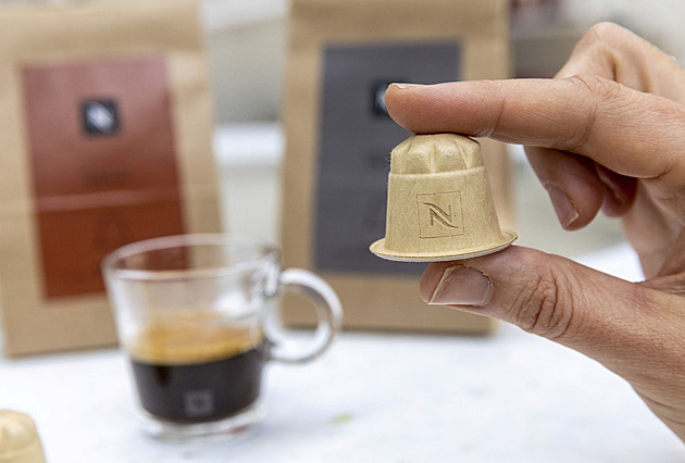 Nespresso uvede na trh papírové kapsle s kávou, půjdou kompostovat