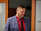 Bývalý éf brnnské kriminálky Vladimír Machala u Mstského soudu v Brn (21....