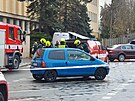 V Praze evakuovali Fakultu tlesn vchovy a sportu Univerzity Karlovy, jeden...