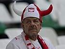 Polský fanouek eká na souboj proti Saúdské Arábii.