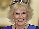 Královna cho Camilla na banketu v Buckinghamském paláci u píleitosti...