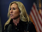 Kontroverzní americká poslankyn Marjorie Taylorová Greeneová (14. listopadu...