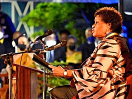 Prezidentka Barbadosu Sandra Masonová